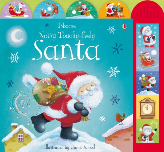 Noisy Touchy-feely Santa, Board book Book