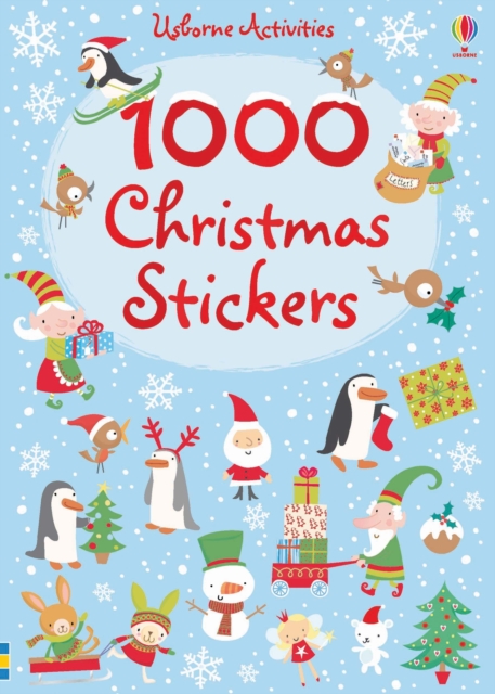 1000 Christmas Stickers, Paperback Book
