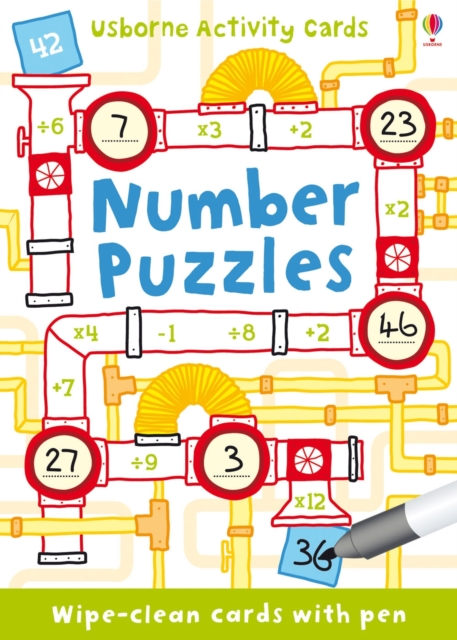 Number Puzzles, Cards Book
