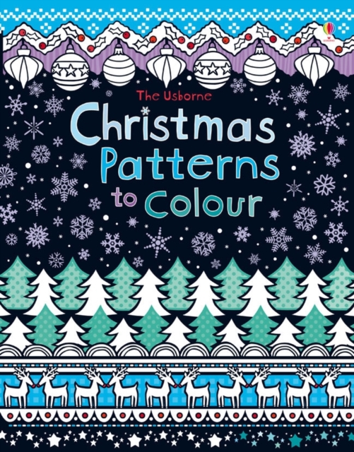 Christmas Patterns to Colour, Paperback Book