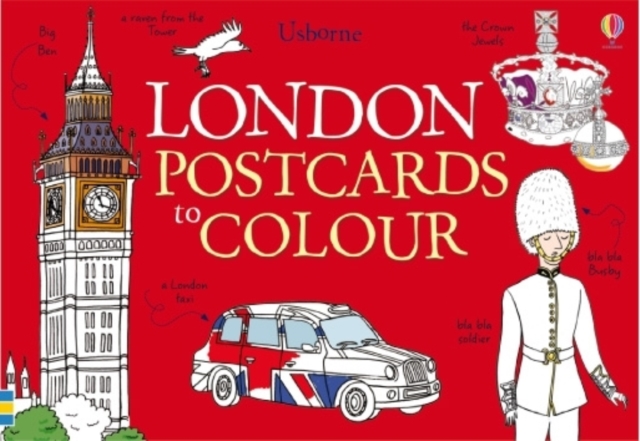 25 London Postcards to Colour, Novelty book Book