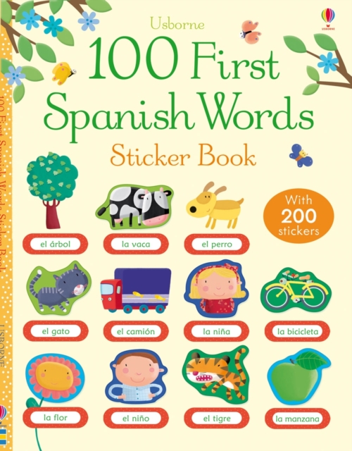 100 First Spanish Words Sticker Book, Paperback / softback Book