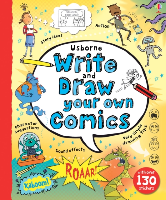 Write and Draw Your Own Comics, Spiral bound Book