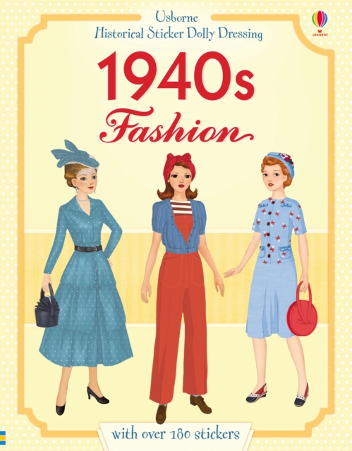 Historical Sticker Dolly Dressing 1940s Fashion, Paperback / softback Book