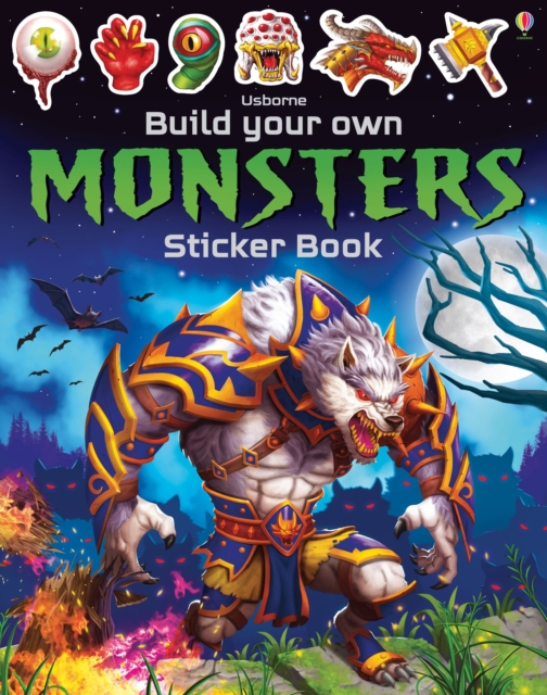 Build Your Own Monsters Sticker Book, Paperback / softback Book