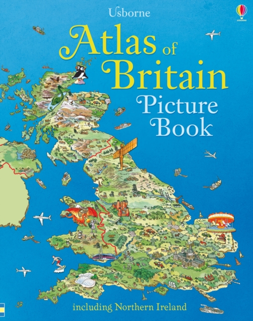 Atlas of Britain Picture Book, Hardback Book