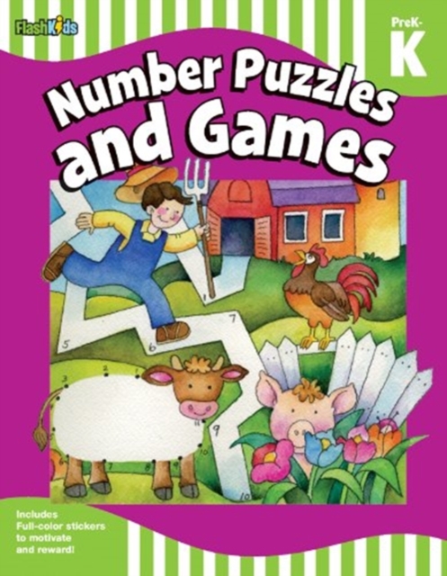 Number Puzzles and Games: Grade Pre-K-K (Flash Skills), Paperback / softback Book