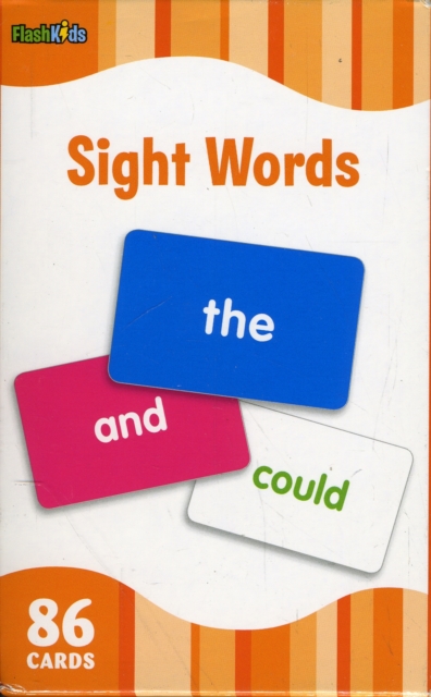 Sight Words (Flash Kids Flash Cards), Cards Book
