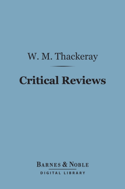 Critical Reviews (Barnes & Noble Digital Library), EPUB eBook