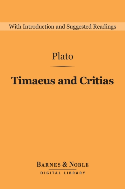 Timaeus and Critias (Barnes & Noble Digital Library), EPUB eBook