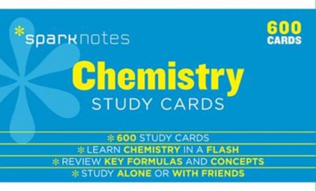 Chemistry SparkNotes Study Cards : Volume 5, Cards Book