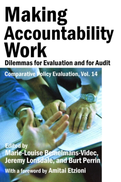 Making Accountability Work : Dilemmas for Evaluation and for Audit, Paperback / softback Book