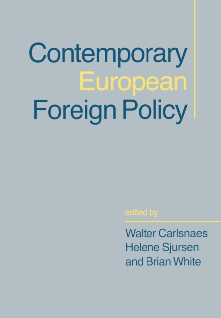 Contemporary European Foreign Policy, Paperback / softback Book