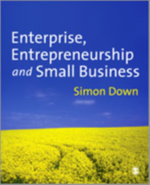 Enterprise, Entrepreneurship and Small Business, Hardback Book