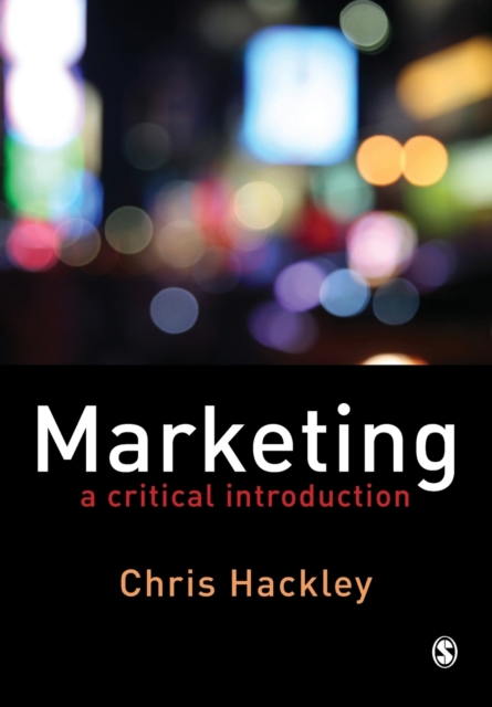Marketing : A Critical Introduction, Paperback / softback Book