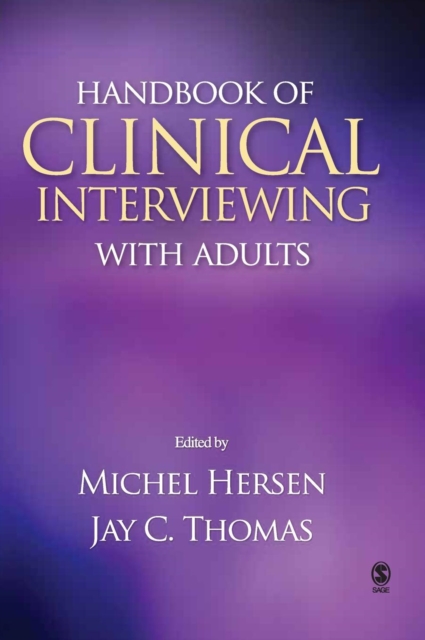 Handbook of Clinical Interviewing With Adults, Hardback Book