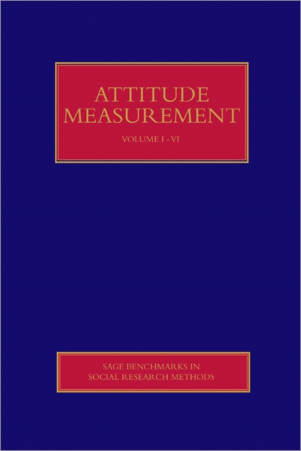 Attitude Measurement, Multiple-component retail product Book