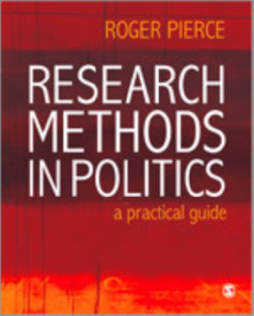 Research Methods in Politics, Hardback Book