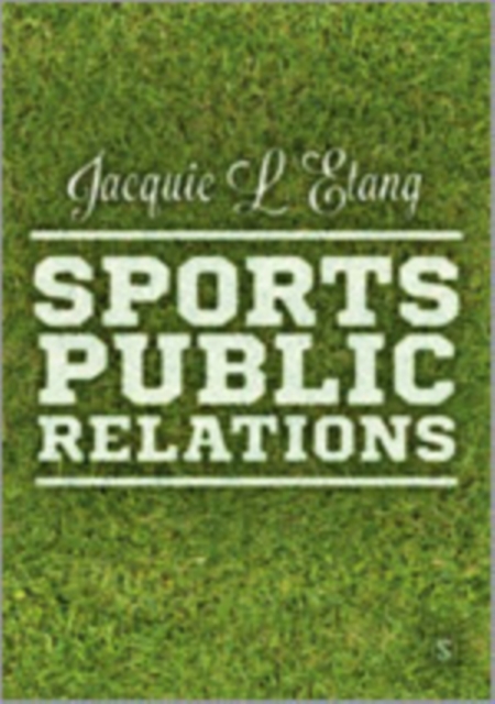 Sports Public Relations, Hardback Book
