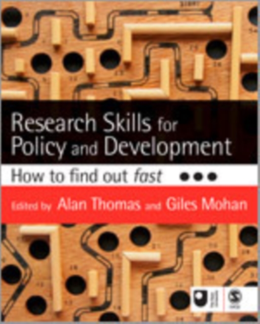 Research Skills for Policy and Development : How to Find Out Fast, Hardback Book
