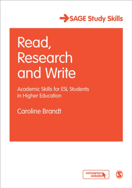 Read, Research and Write : Academic Skills for ESL Students in Higher Education, Hardback Book