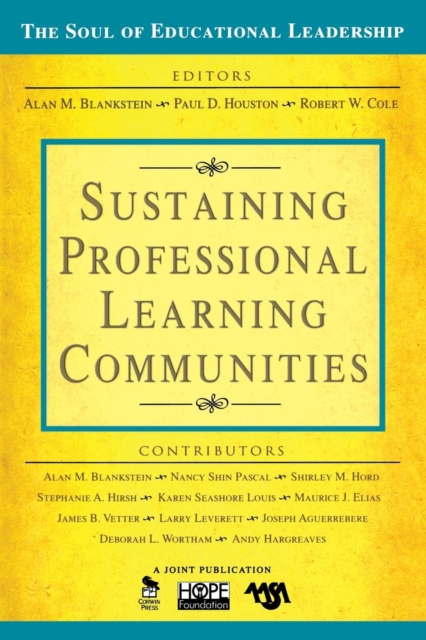 Sustaining Professional Learning Communities, Paperback / softback Book