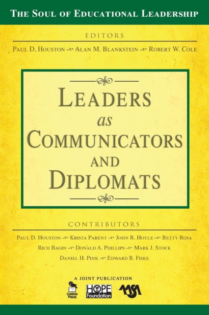 Leaders as Communicators and Diplomats, Paperback / softback Book