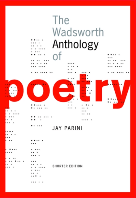 The Wadsworth Anthology of Poetry, Mixed media product Book