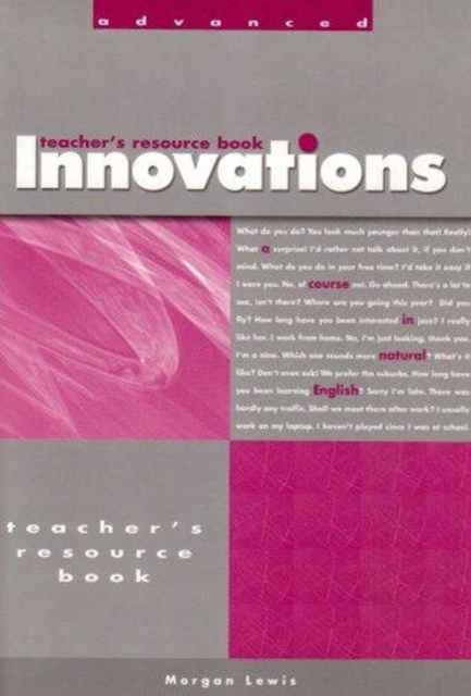 INNOVATIONS ADVANCED-TEACHERSRESOURCE TEXT, Paperback / softback Book