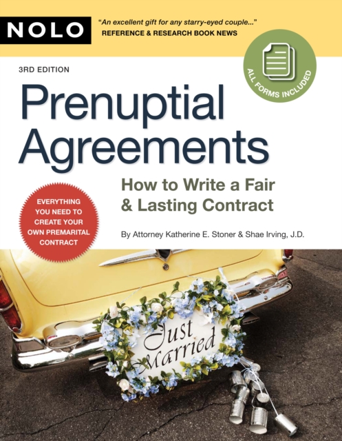 Prenuptial Agreements : How to Write a Fair & Lasting Contract, EPUB eBook