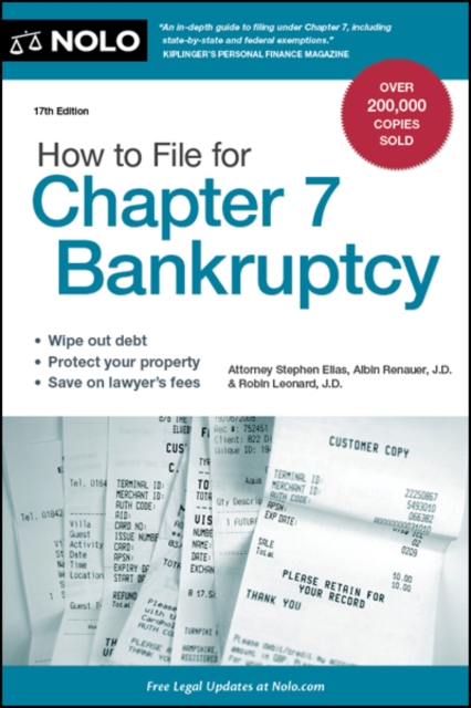 How to File for Chapter 7 Bankruptcy, EPUB eBook