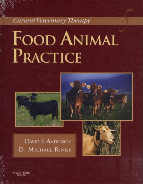 Current Veterinary Therapy : Food Animal Practice, Hardback Book