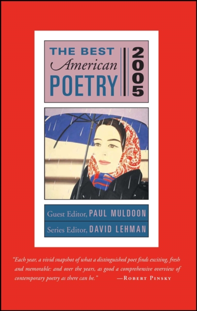 The Best American Poetry 2005 : Series Editor David Lehman, EPUB eBook