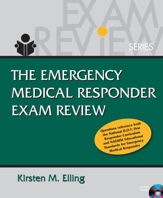 Emergency Medical Responder Exam Review, Mixed media product Book