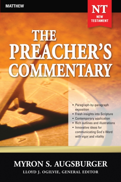 The Preacher's Commentary - Vol. 24: Matthew, EPUB eBook
