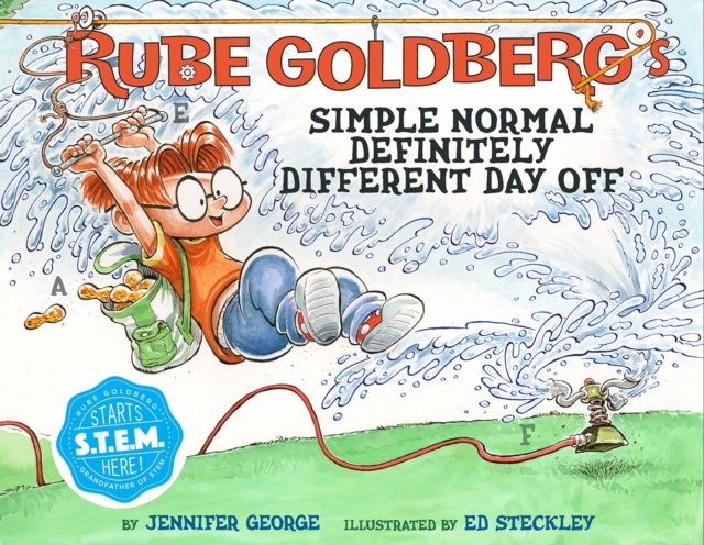 Rube Goldberg's Simple Normal Definitely Different Day Off, Hardback Book