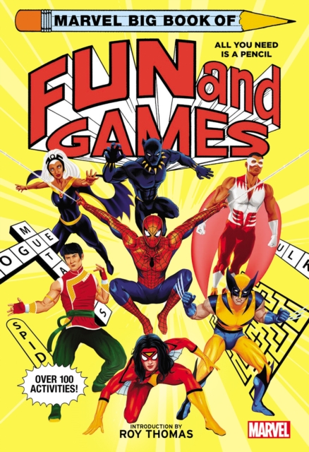 Marvel Big Book of Fun and Games, Paperback / softback Book