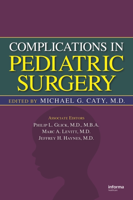 Complications in Pediatric Surgery, PDF eBook