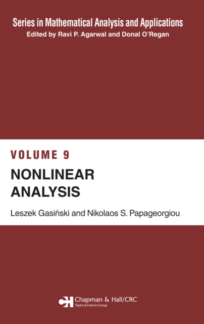 Nonlinear Analysis, PDF eBook