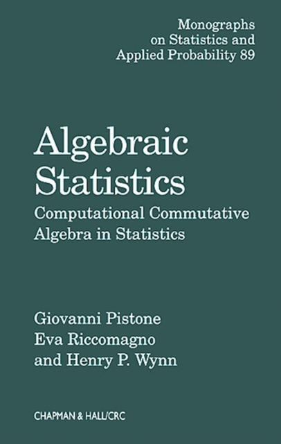 Algebraic Statistics : Computational Commutative Algebra in Statistics, PDF eBook