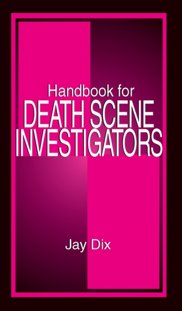 Handbook for Death Scene Investigators, PDF eBook