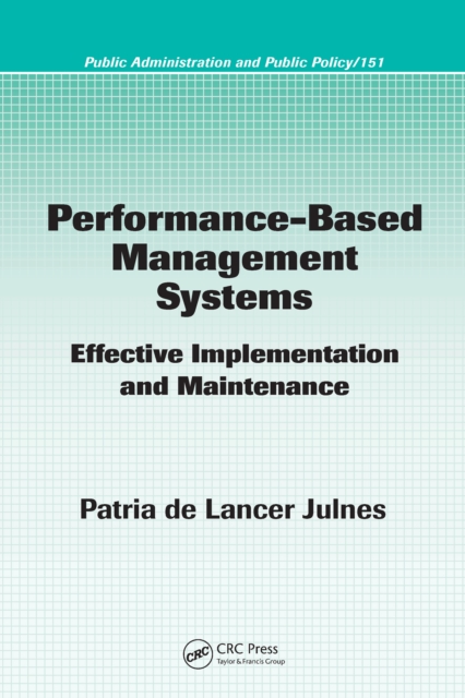 Performance-Based Management Systems : Effective Implementation and Maintenance, PDF eBook