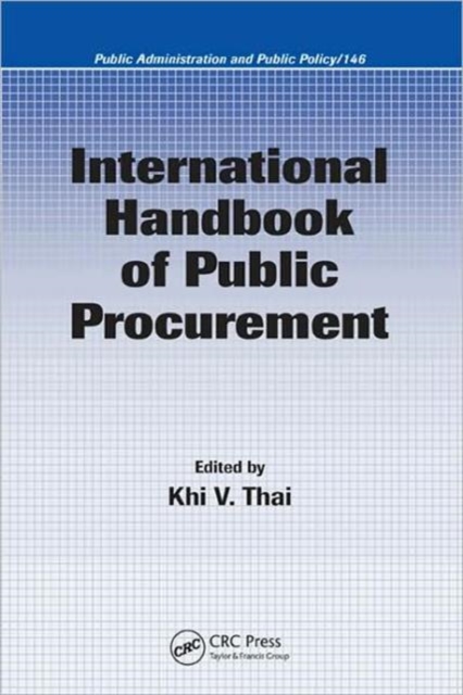 International Handbook of Public Procurement, Hardback Book