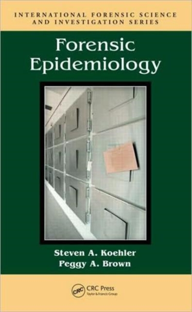 Forensic Epidemiology, Hardback Book