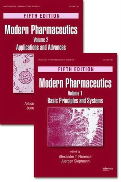 Modern Pharmaceutics, Two Volume Set, Multiple-component retail product Book
