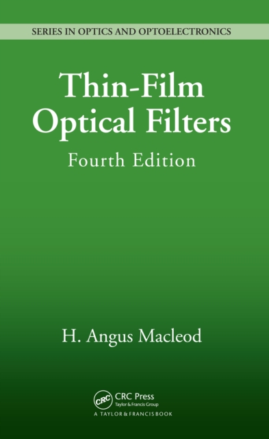 Thin-Film Optical Filters, PDF eBook