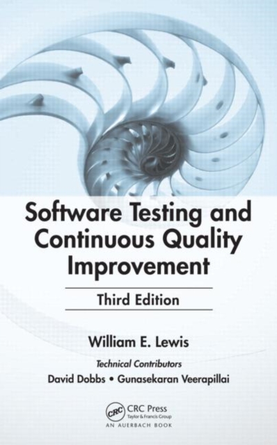 Software Testing and Continuous Quality Improvement, Hardback Book