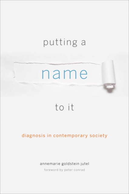 Putting a Name to It : Diagnosis in Contemporary Society, Hardback Book