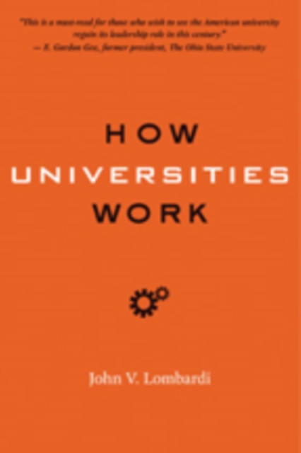 How Universities Work, Paperback / softback Book