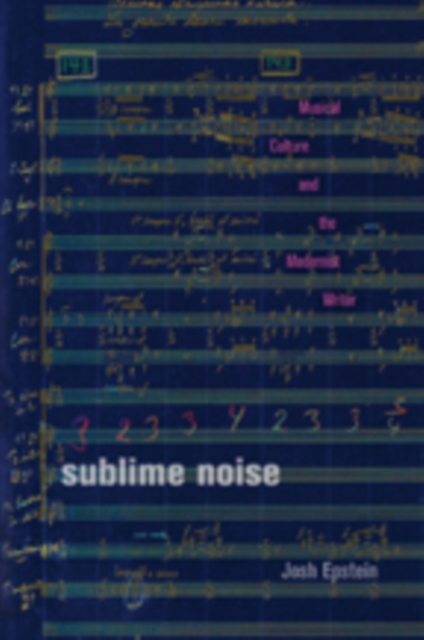 Sublime Noise : Musical Culture and the Modernist Writer, Hardback Book
